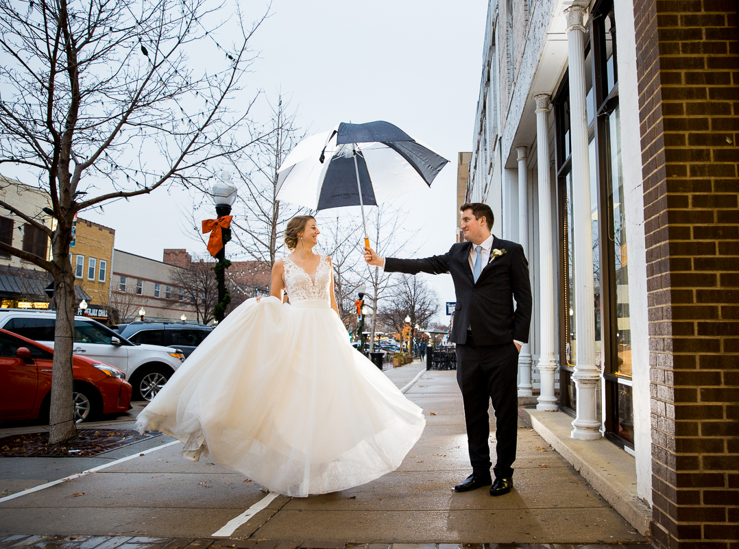 Kansas City Wedding Photography of the bride and groom